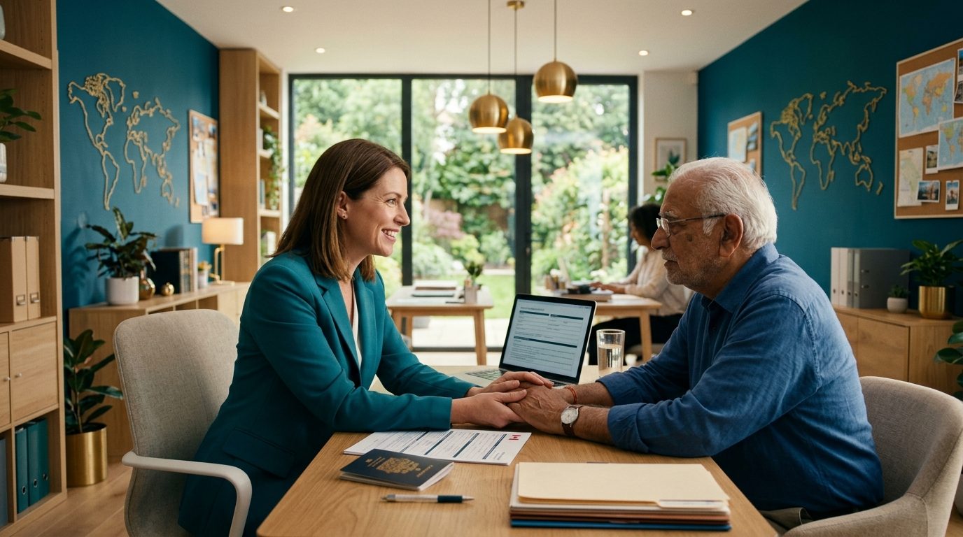 BIA lawyer caring for an immigrant
